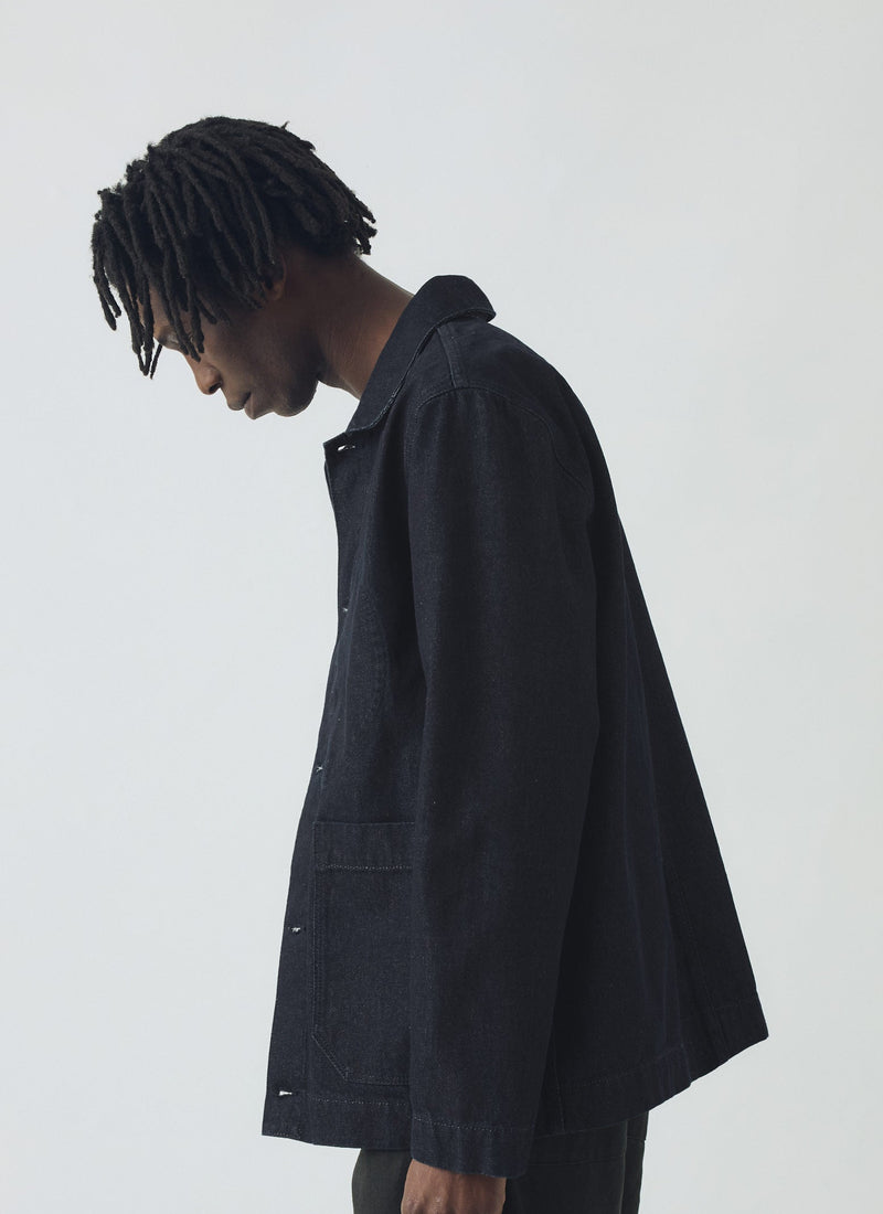 Denim Chore Jacket | Indigo