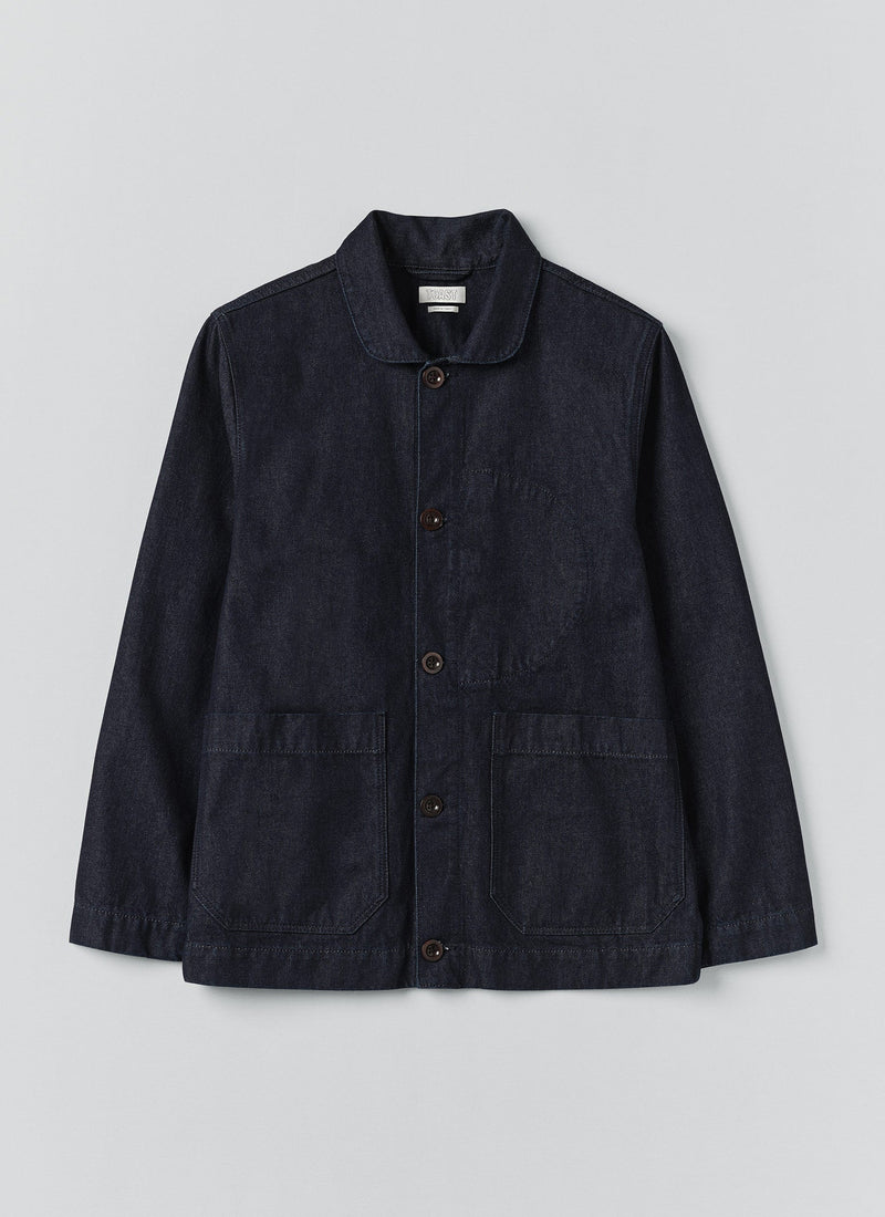 Denim Chore Jacket | Indigo