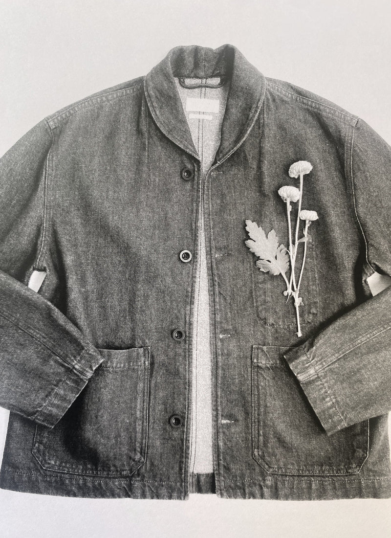 Cotton Linen Denim Jacket | Indigo