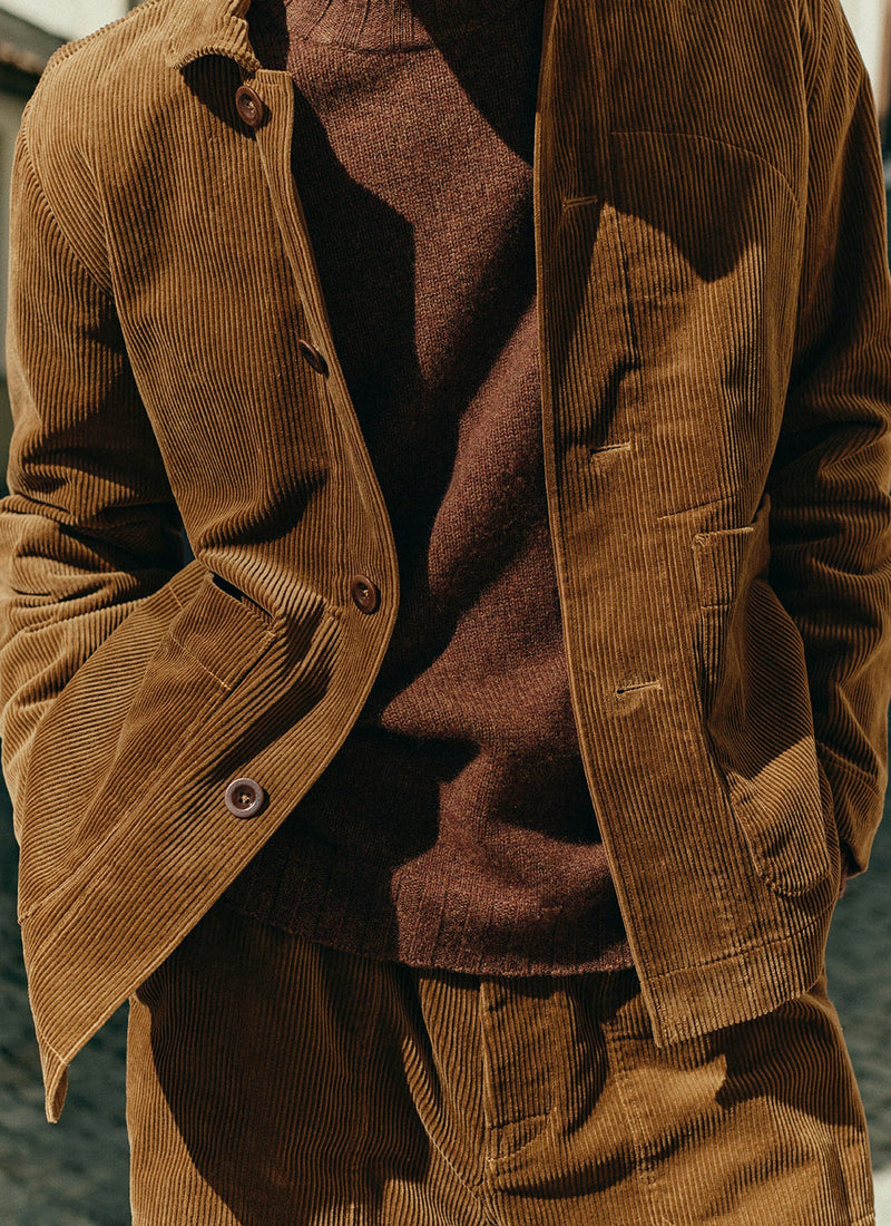 Cord Chore Jacket | Golden Amber