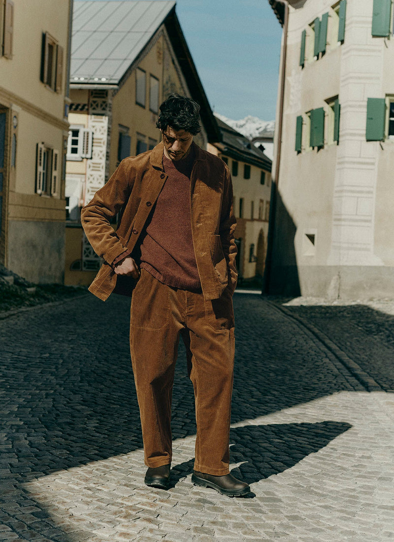 Cord Chore Jacket | Golden Amber