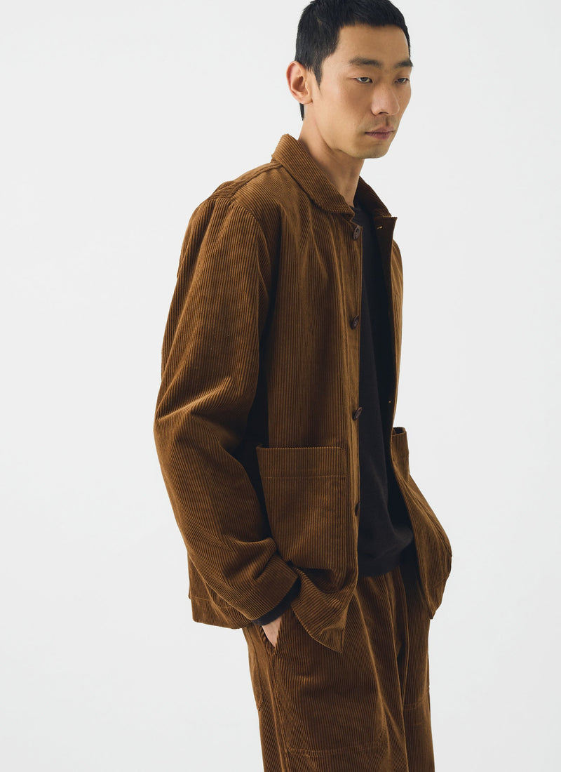 Cord Chore Jacket | Golden Amber
