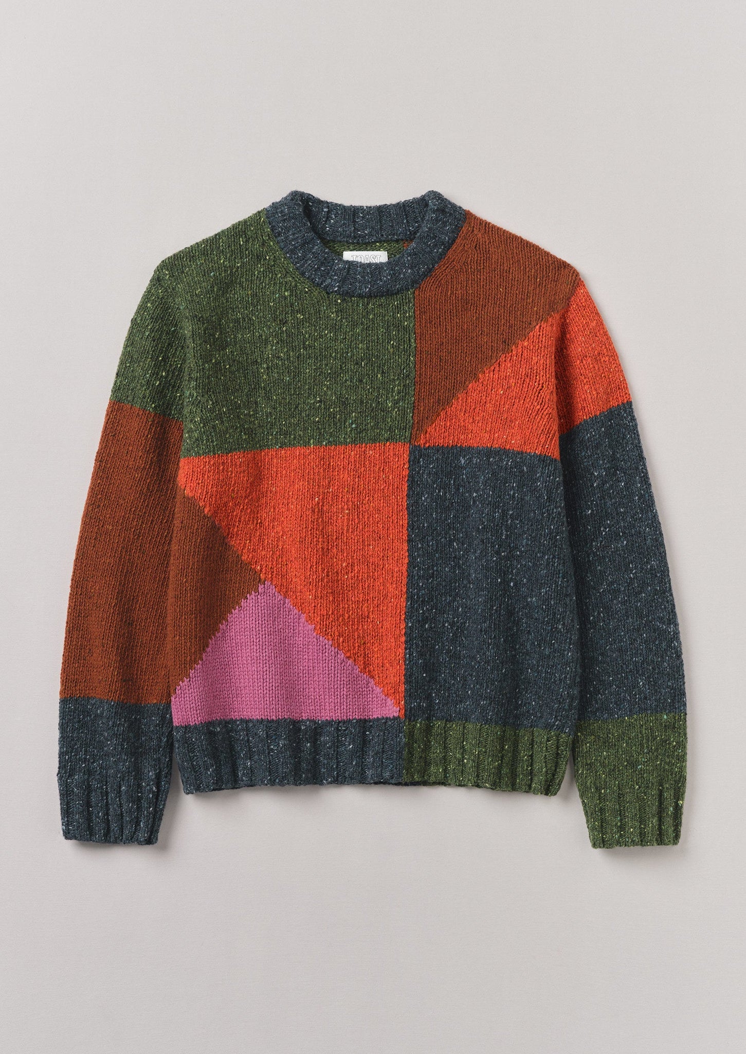 Donegal Kite Crew Neck Sweater | Multi