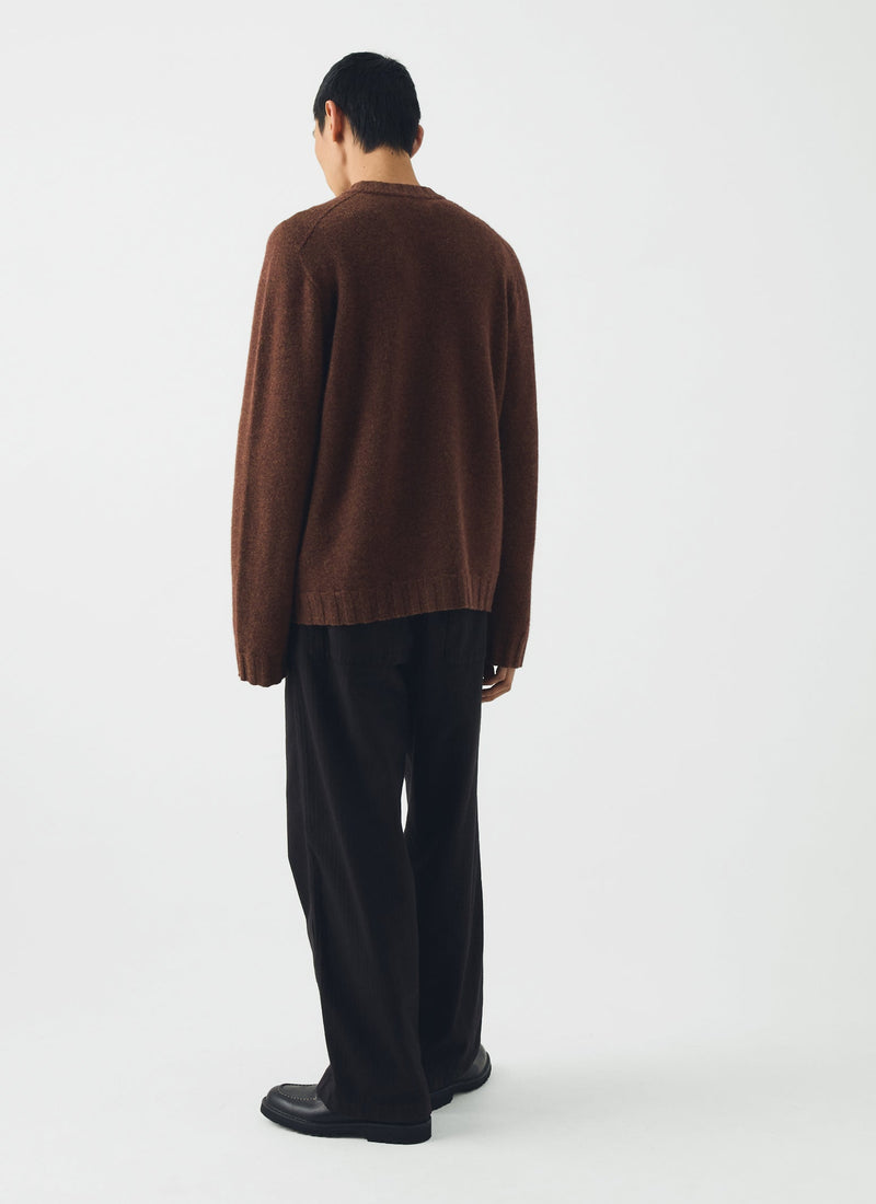 Wool Cashmere Sweater | Pecan