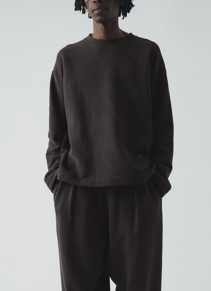 Loopback Jersey Sweatshirt | Black Pepper