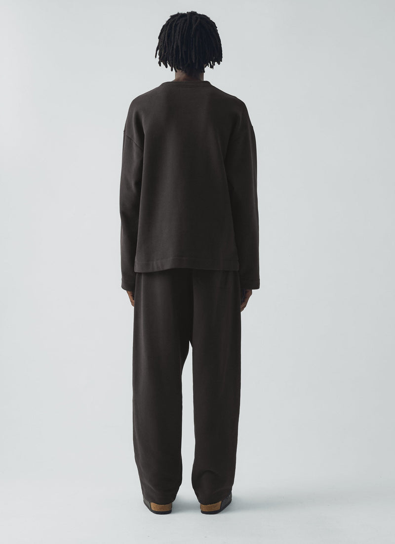 Loopback Jersey Sweatshirt | Black Pepper
