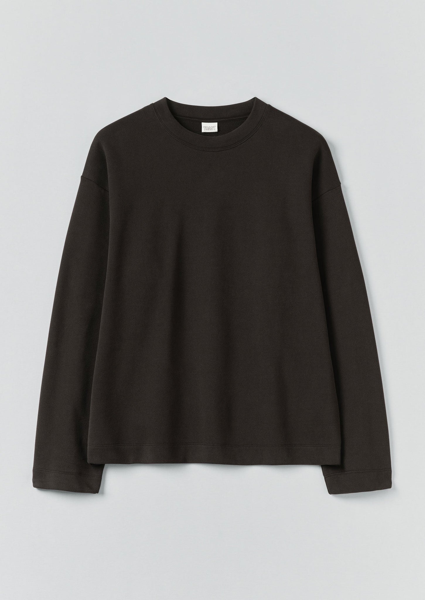 Loopback Jersey Sweatshirt | Black Pepper