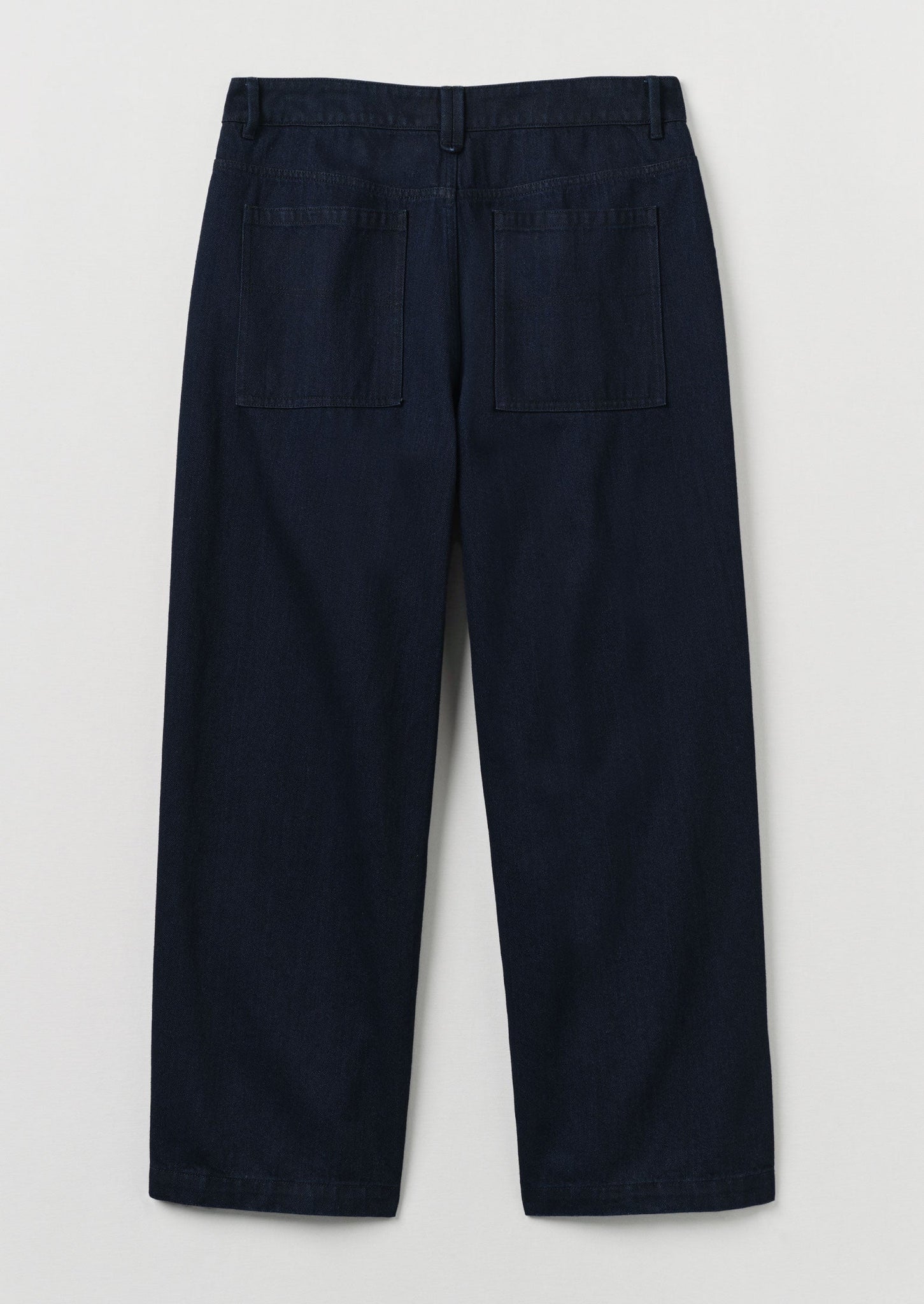 Japanese Denim Wide Leg Trousers | Indigo