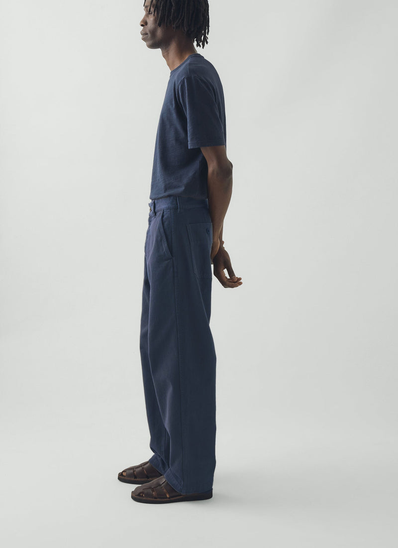 Rory Straight Leg Trousers | Maize Blue