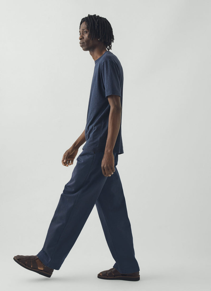 Rory Straight Leg Trousers | Maize Blue