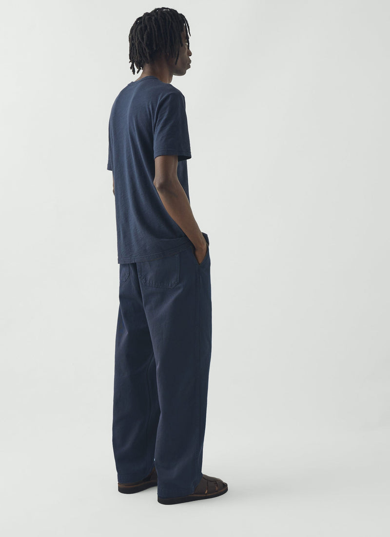 Rory Straight Leg Trousers | Maize Blue