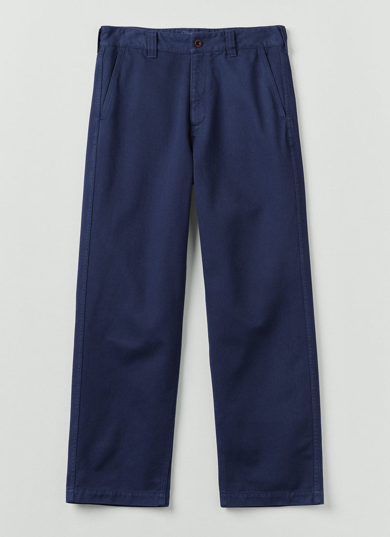 Rory Straight Leg Trousers | Maize Blue