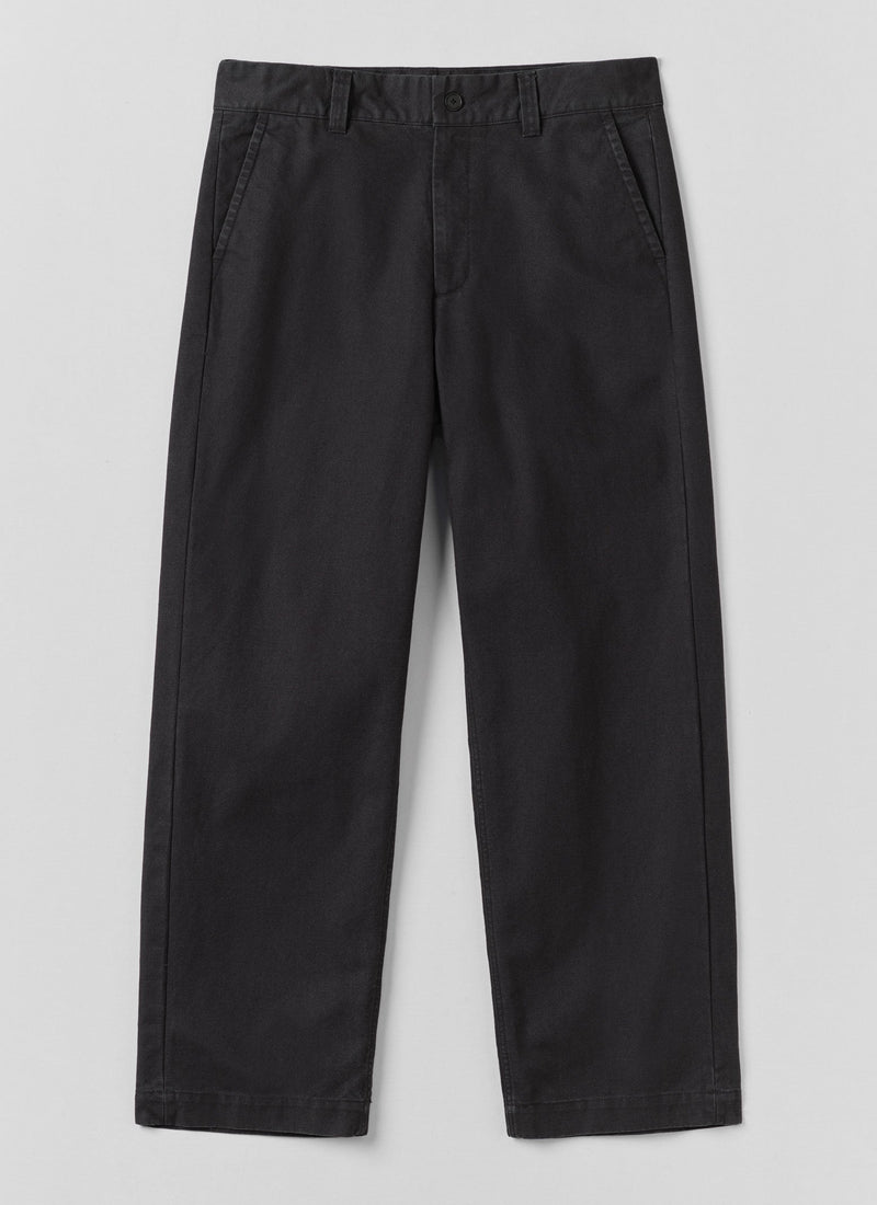 Rory Cotton Canvas Trousers | Slate