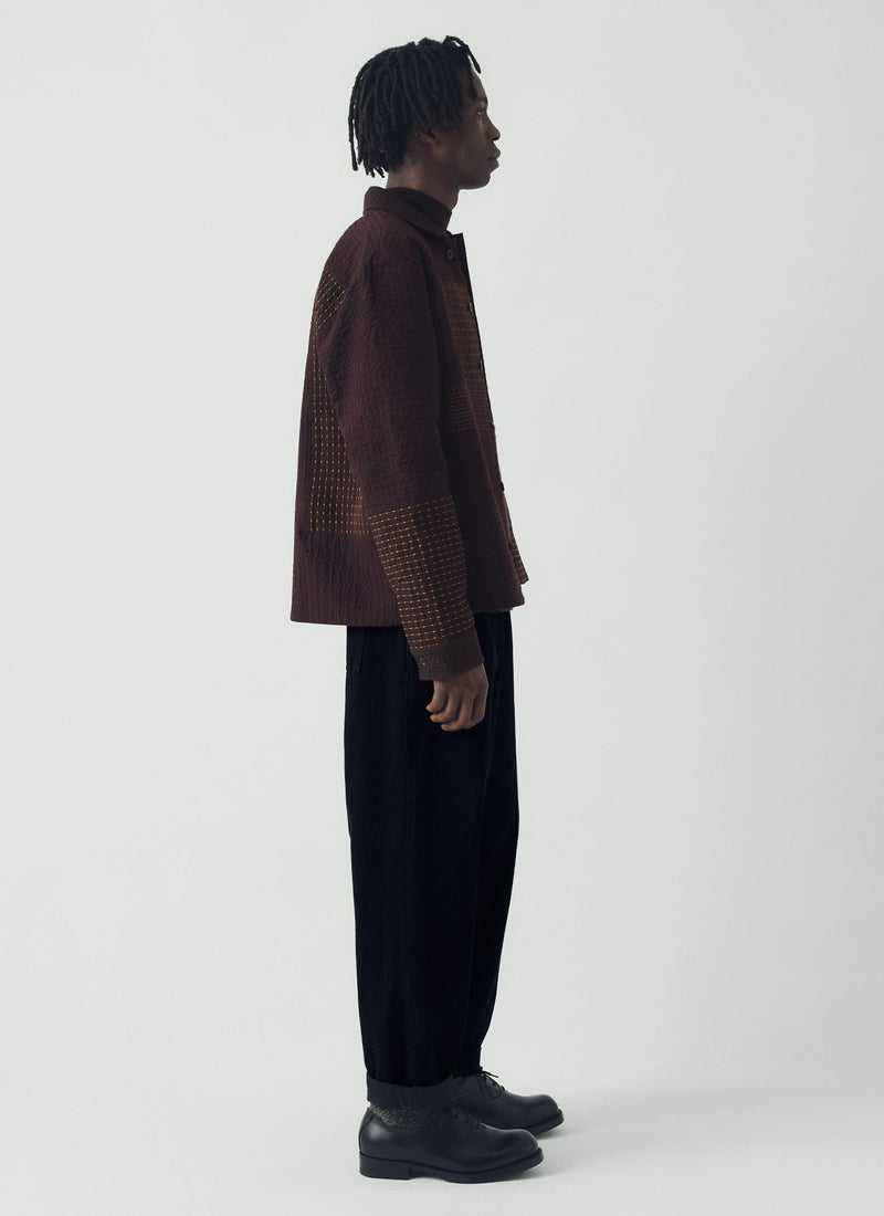 Elliot Denim Tapered Trousers | Carbon Black