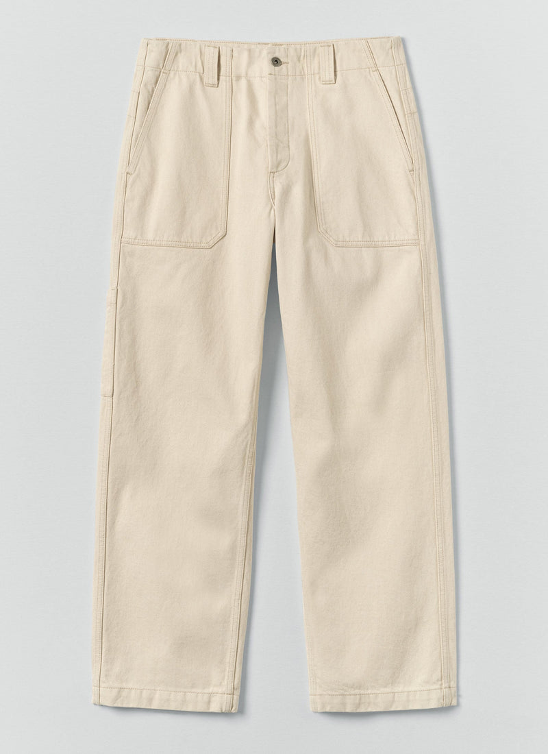Rory Carpenter Ecru Denim Jeans | Ecru