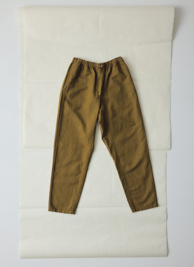 Alfie Garment Dyed Herringbone Trousers | Woodland Green