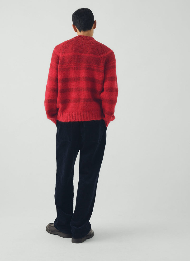 Rory Cotton Cord Trousers | Dark Navy