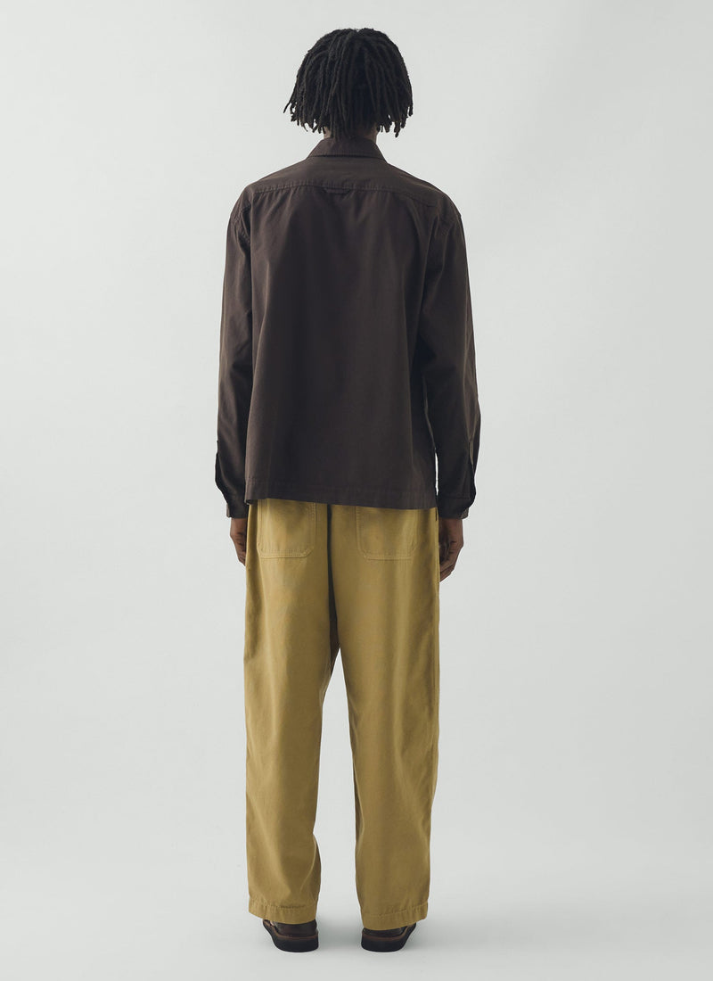 Gabriel Cotton Canvas Trousers | Birch