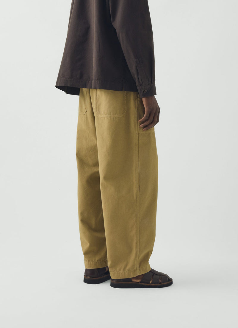 Gabriel Cotton Canvas Trousers | Birch