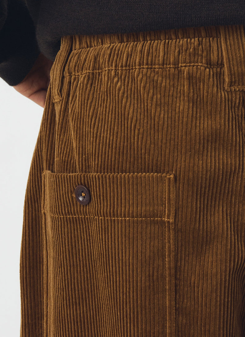 Gabriel Cord Trousers | Golden Amber