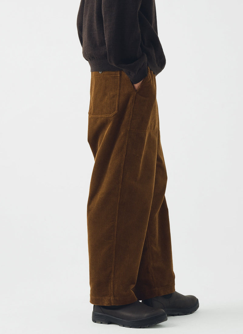 Gabriel Cord Trousers | Golden Amber