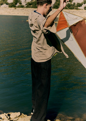 Garment Dyed Patch Pocket Shirt | Salt