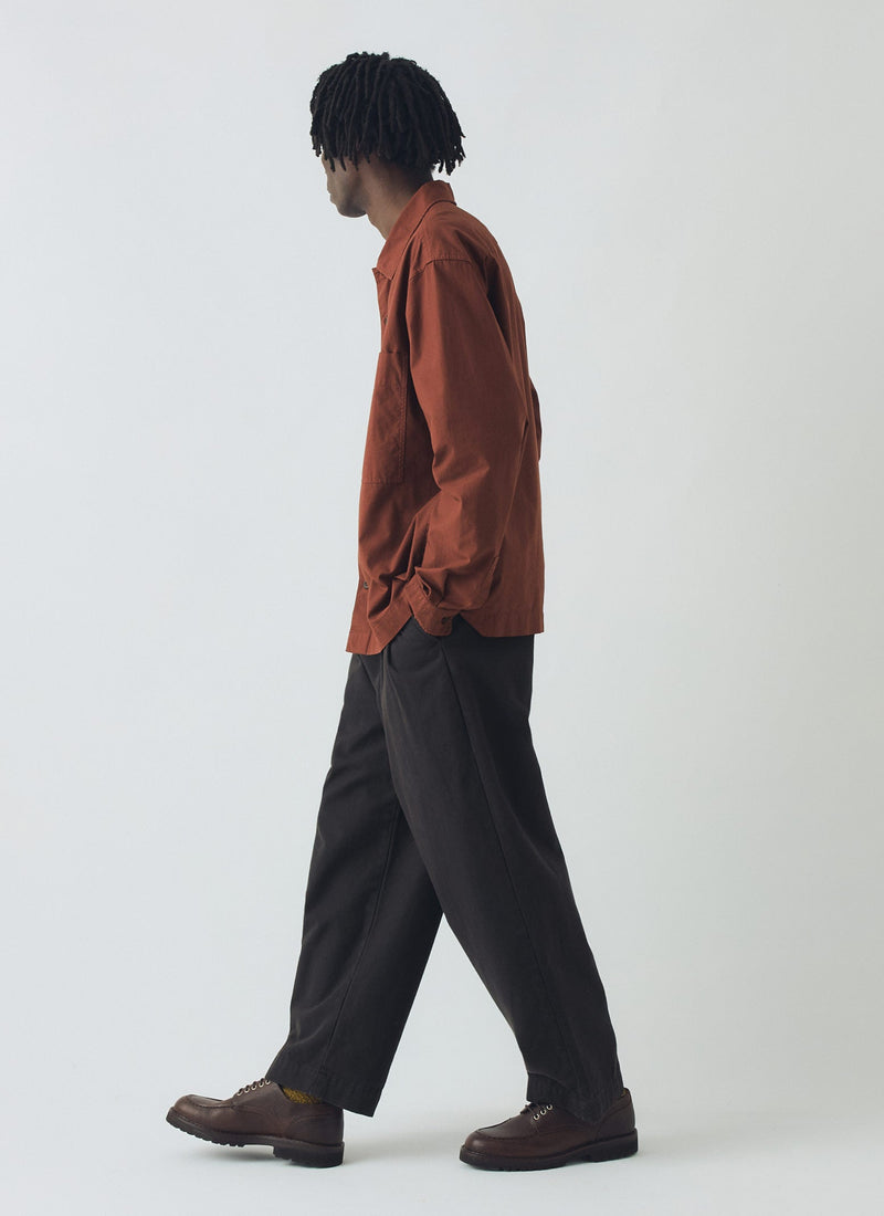 Elis Garment Dyed Oxford Shirt | Cinnamon