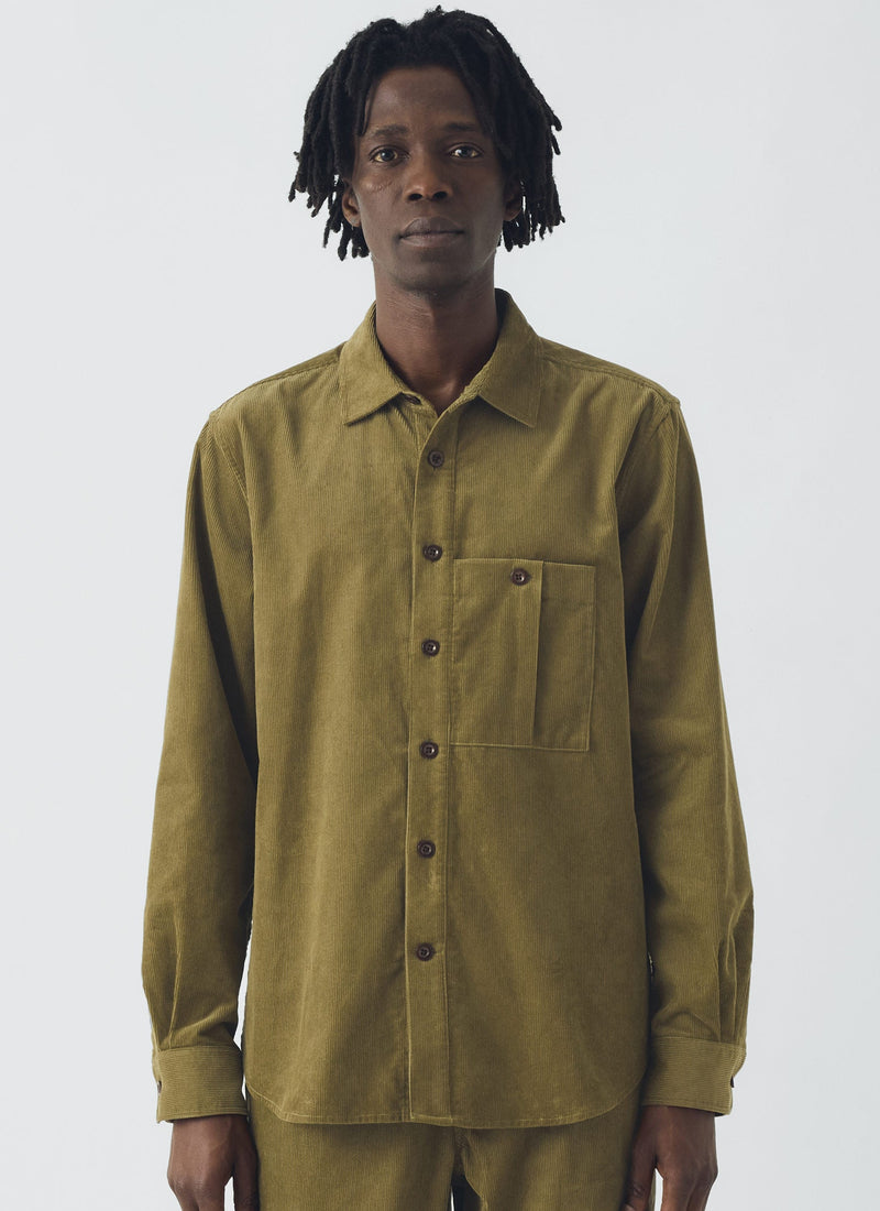 Cord Workwear Shirt | Linden