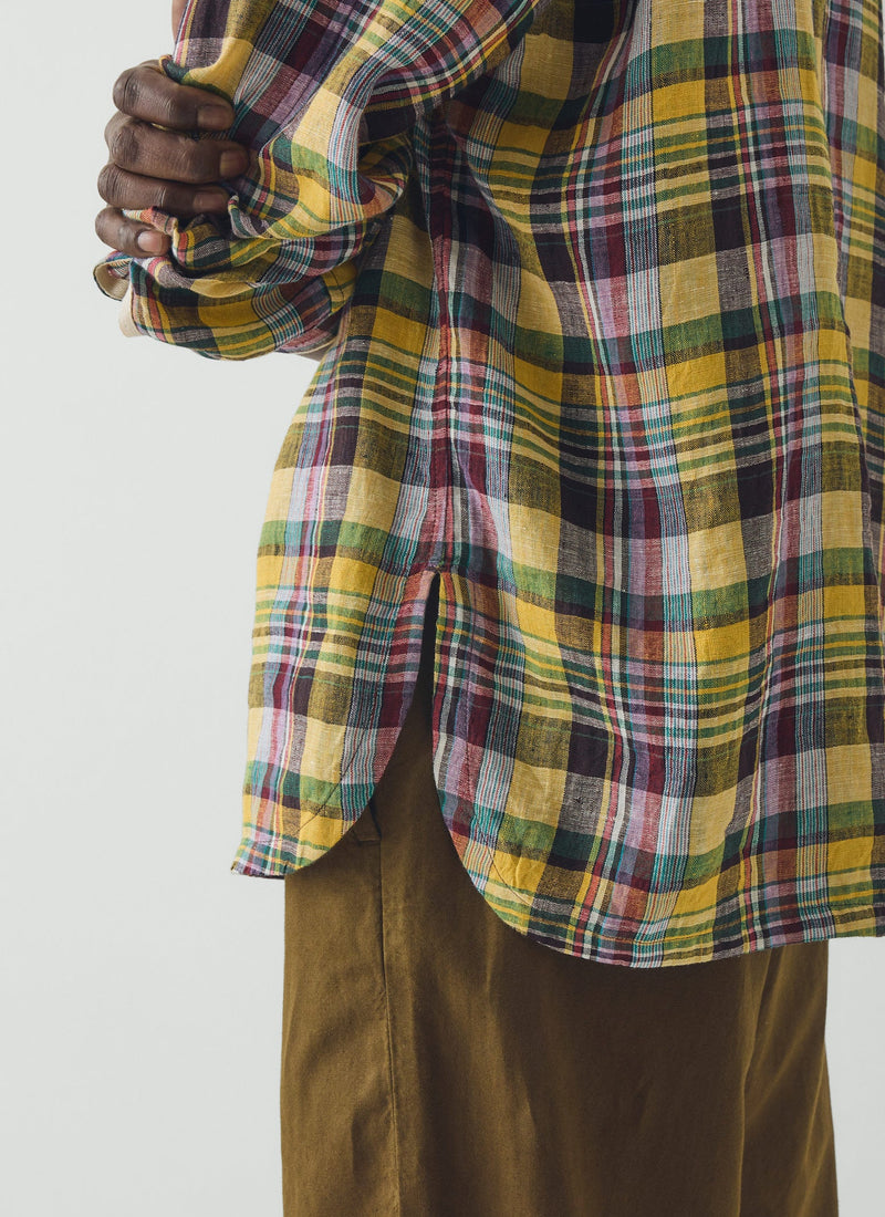 Gelato Check Linen Shirt | Multi