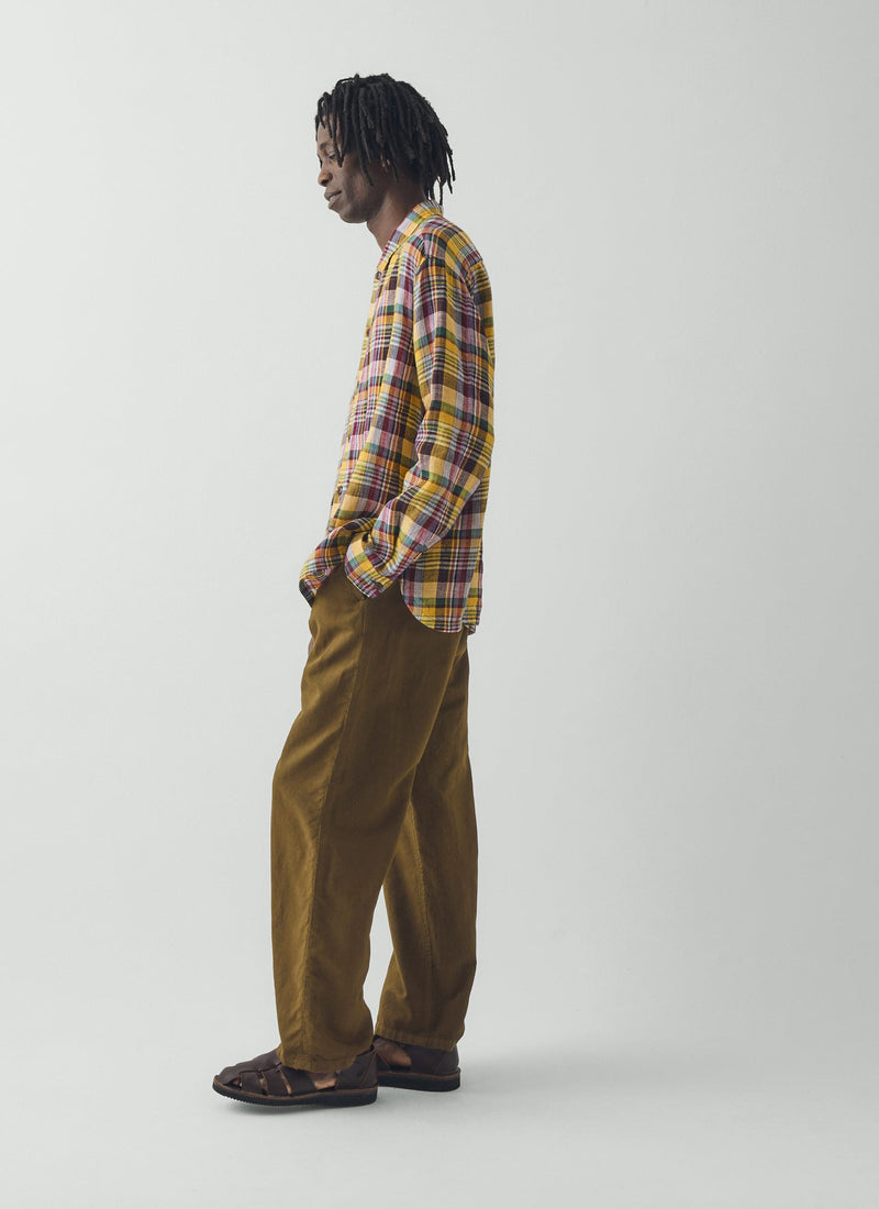 Gelato Check Linen Shirt | Multi