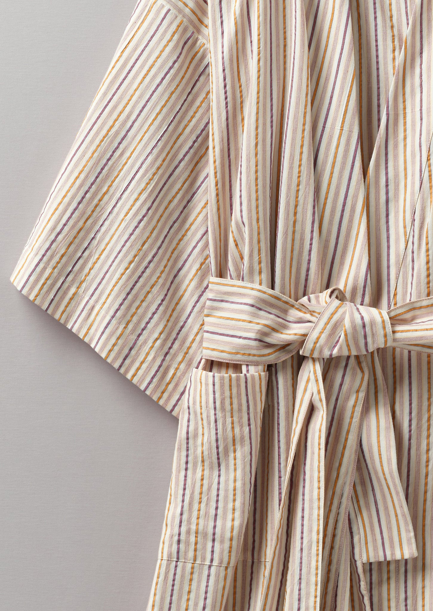 Scout Stripe Cotton Gown | Marigold