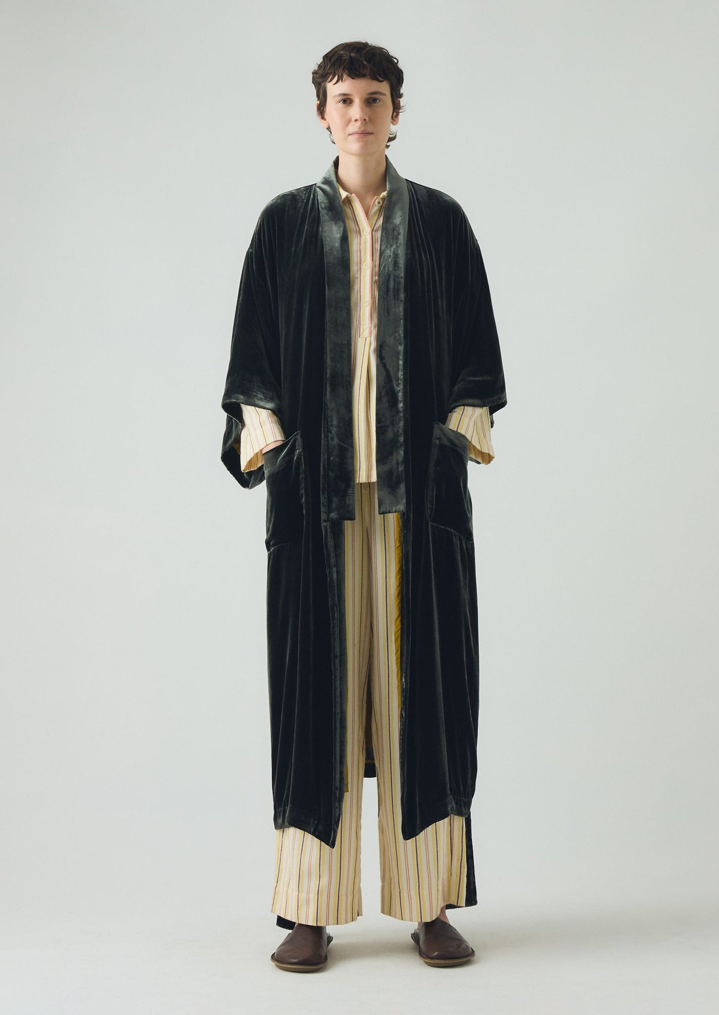 Silk Velvet Gown | Jackdaw