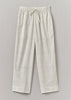 Stripe Block Print Pyjama Trousers | Chalk/Mid Blue