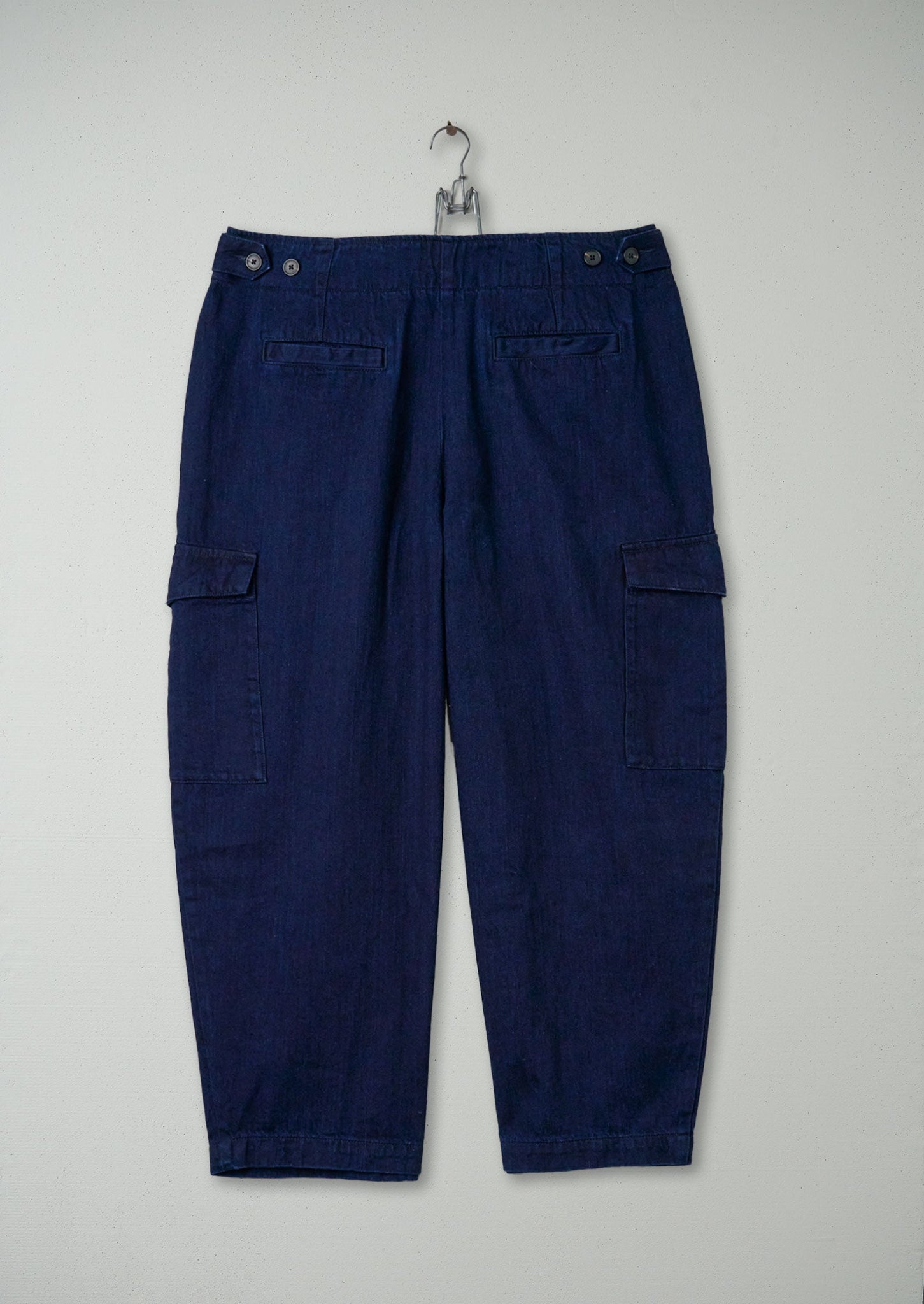 Renewed Mid Weight Kuroke Trousers Size 18 (48) | Indigo