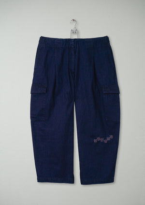 Renewed Mid Weight Kuroke Trousers Size 18 (48) | Indigo