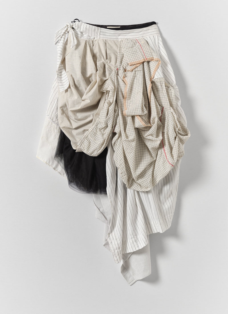 Renewed Striped Skirt By Bethany Williams | Ecru/Black