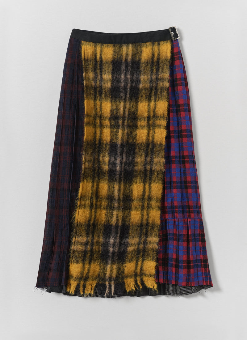 Renewed Kilt By Bethany Williams | Navy Multi