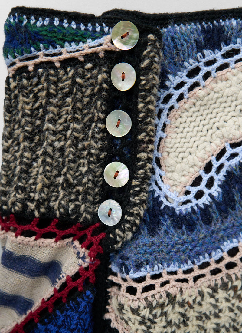 Renewed Knitted Skirt By Bethany Williams | Multi
