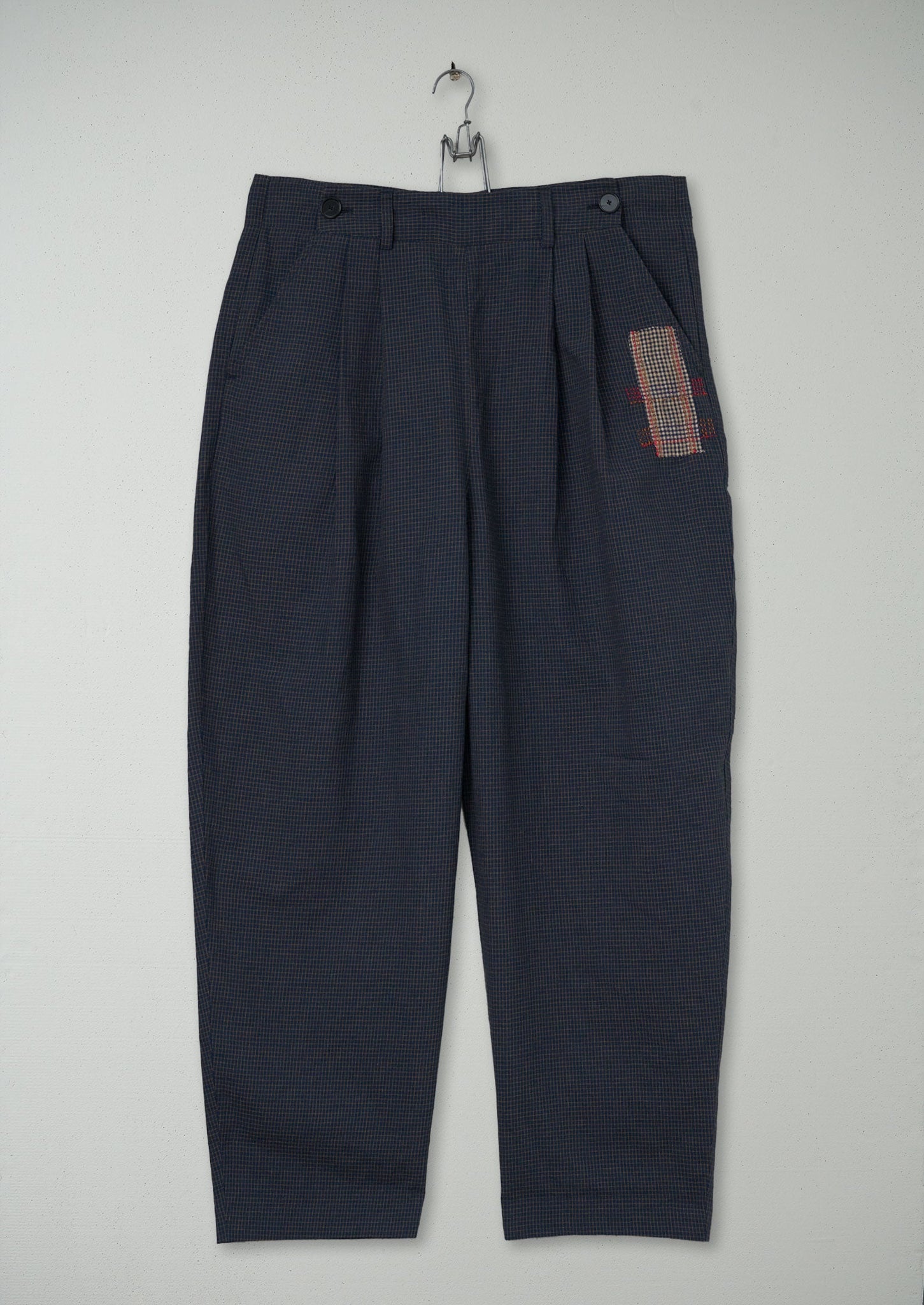 Renewed Mariner Grid Check Trousers Size 14 (51) | North Sea