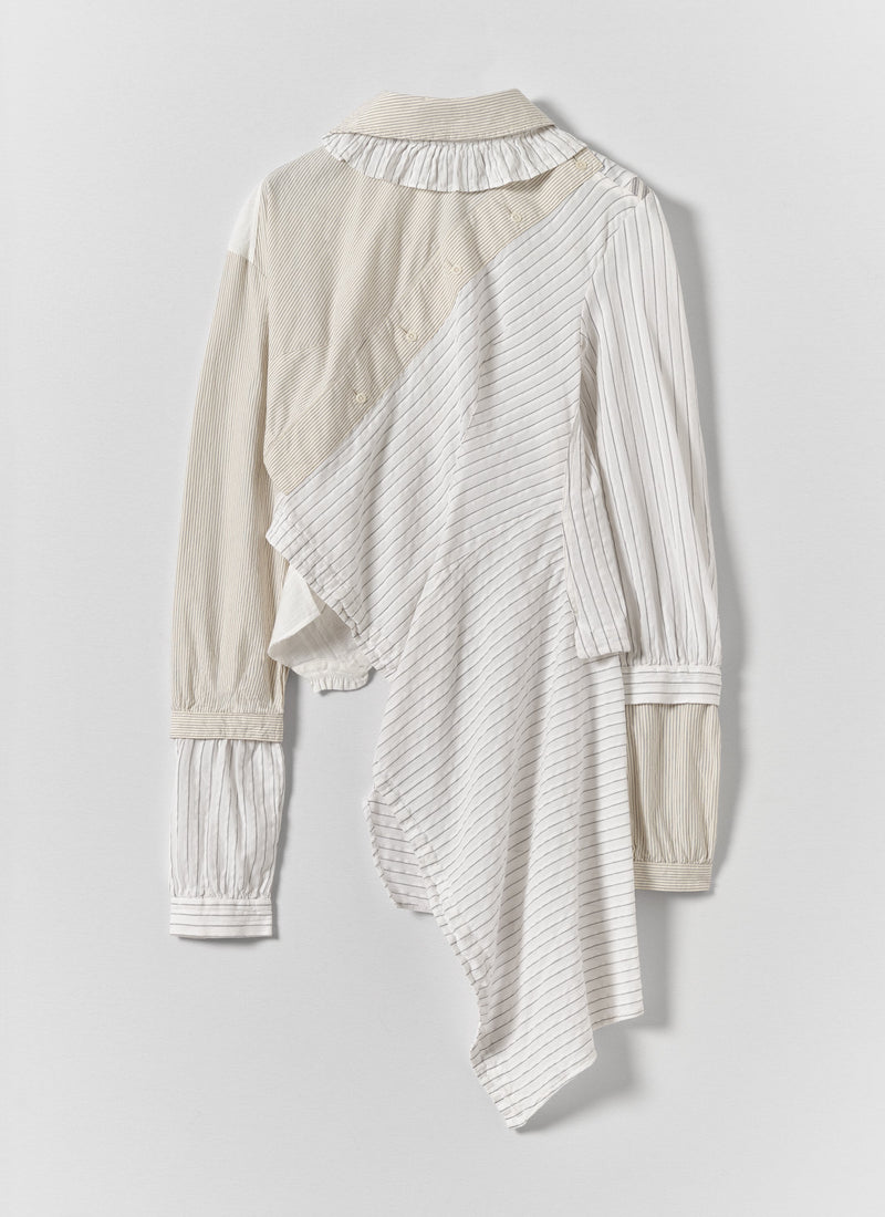 Renewed Striped Shirt By Bethany Williams | Ecru