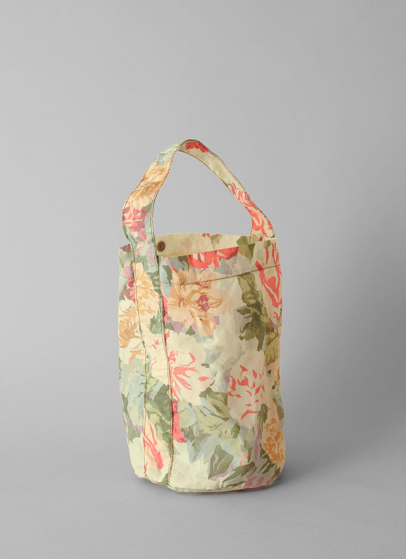 Reworn Waxed Cotton Tote Bag (034) | Multi