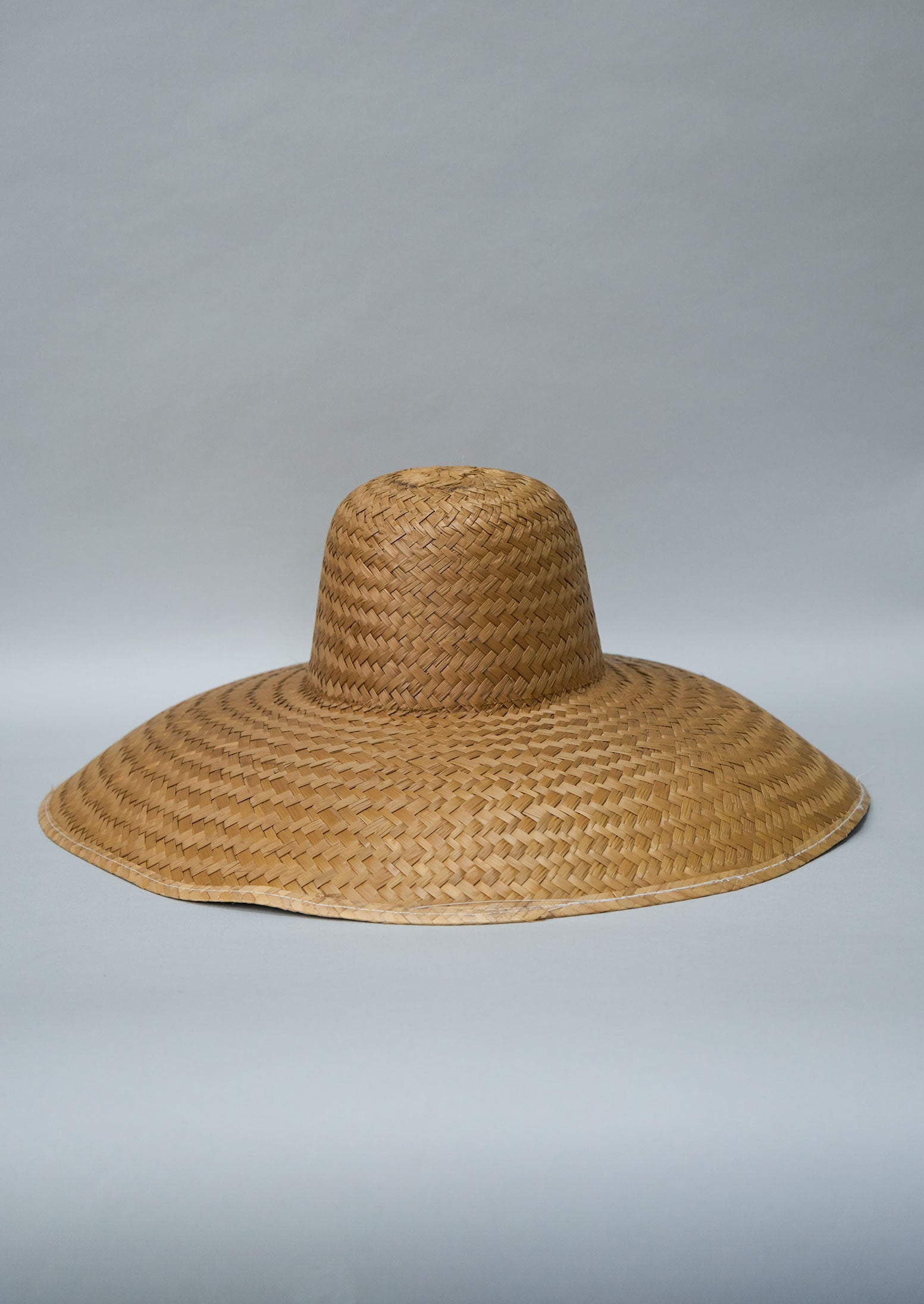 Reworn Clara Wide Brim Hat (088) | Natural
