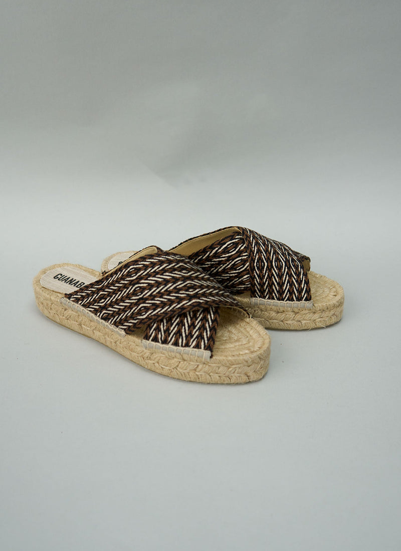 Reworn Hand Woven Espadrilles Size 38 (699) | Multi
