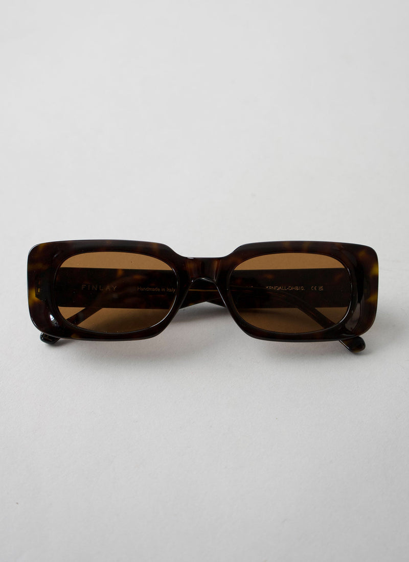 Reworn Finlay & Co Sunglasses (098) | Dark Tortoise