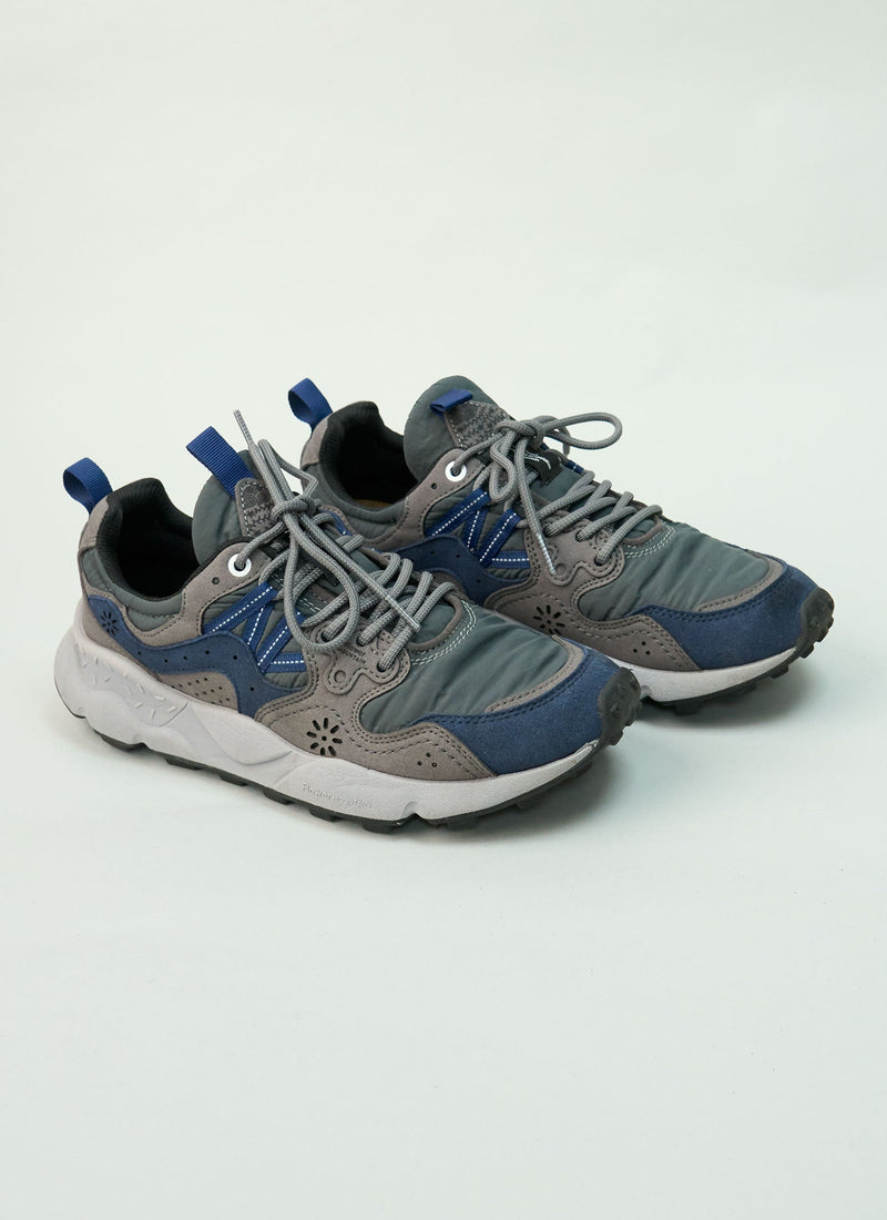 Reworn Flower Mountain Trainers Size 41 (701) | Charcoal
