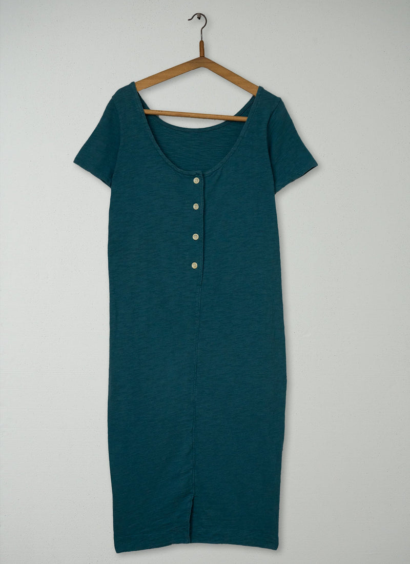 Reworn Noelle Cap Sleeve Dress Size 8 (1911) | Kingfisher