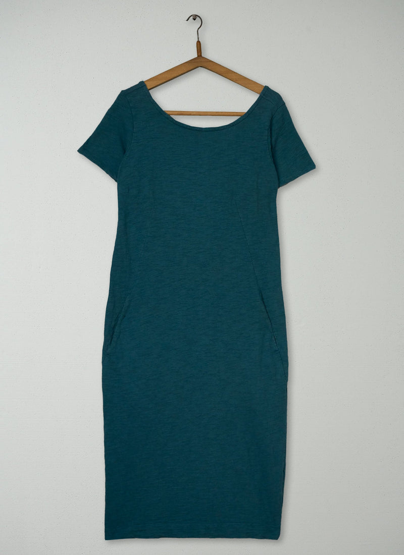 Reworn Noelle Cap Sleeve Dress Size 8 (1911) | Kingfisher