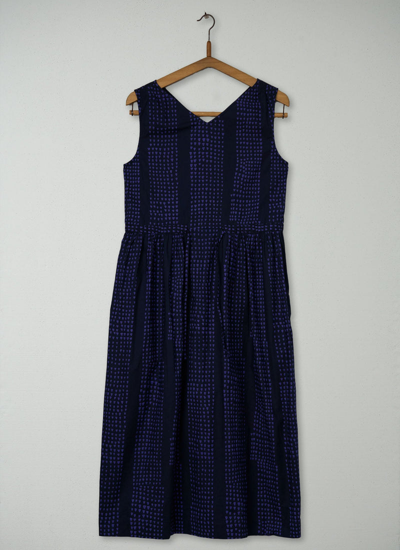 Reworn Triangle Print Dress Size 12 (1870) | Multi