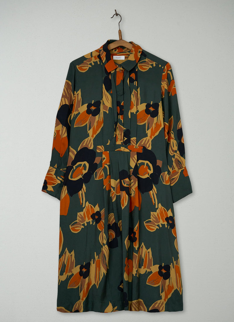 Reworn Floral Print Dress Size 8 (2042) | Multi