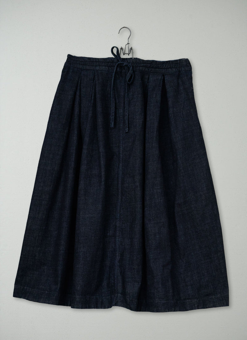 Reworn Denim Skirt Size 14 (351) | Indigo